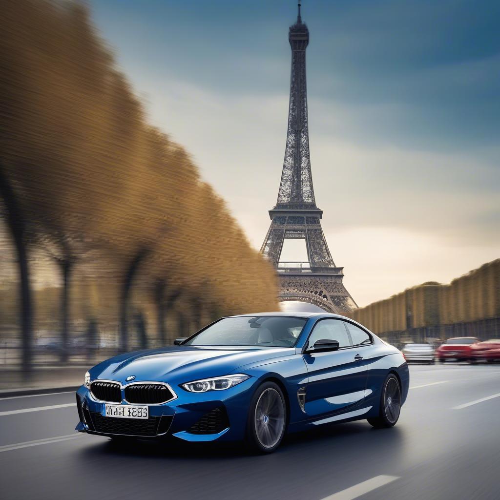 Trải nghiệm lái BMW tại Paris 15