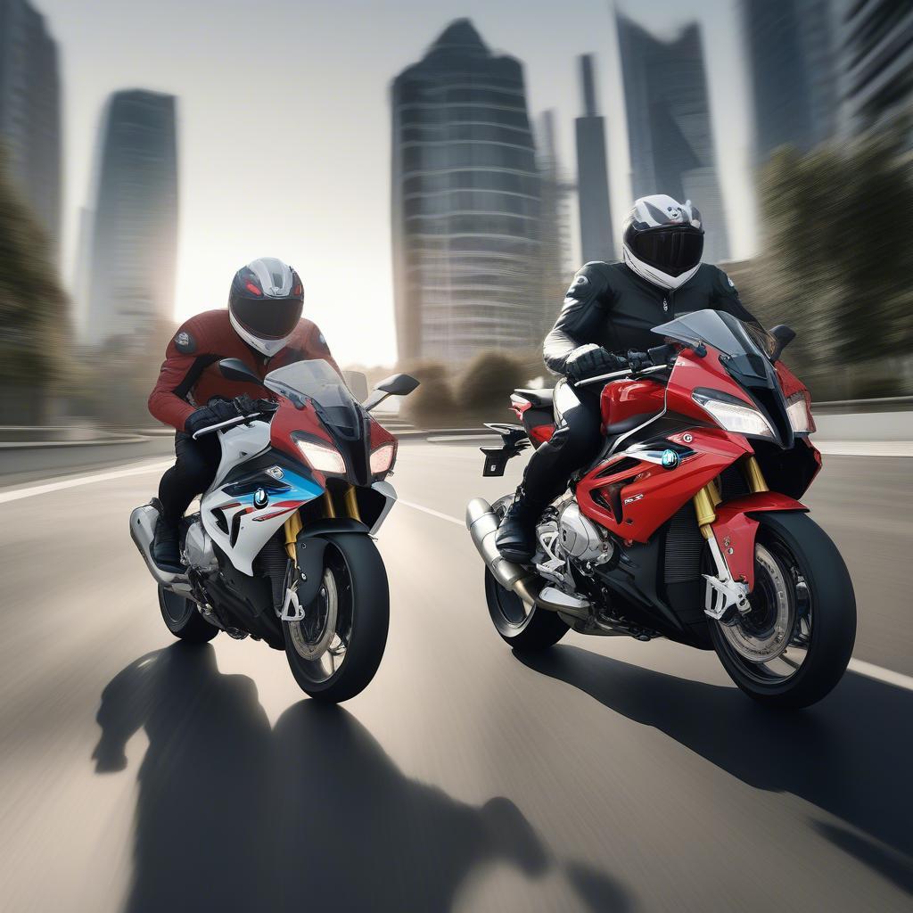 Trải nghiệm lái S1000R và S1000RR