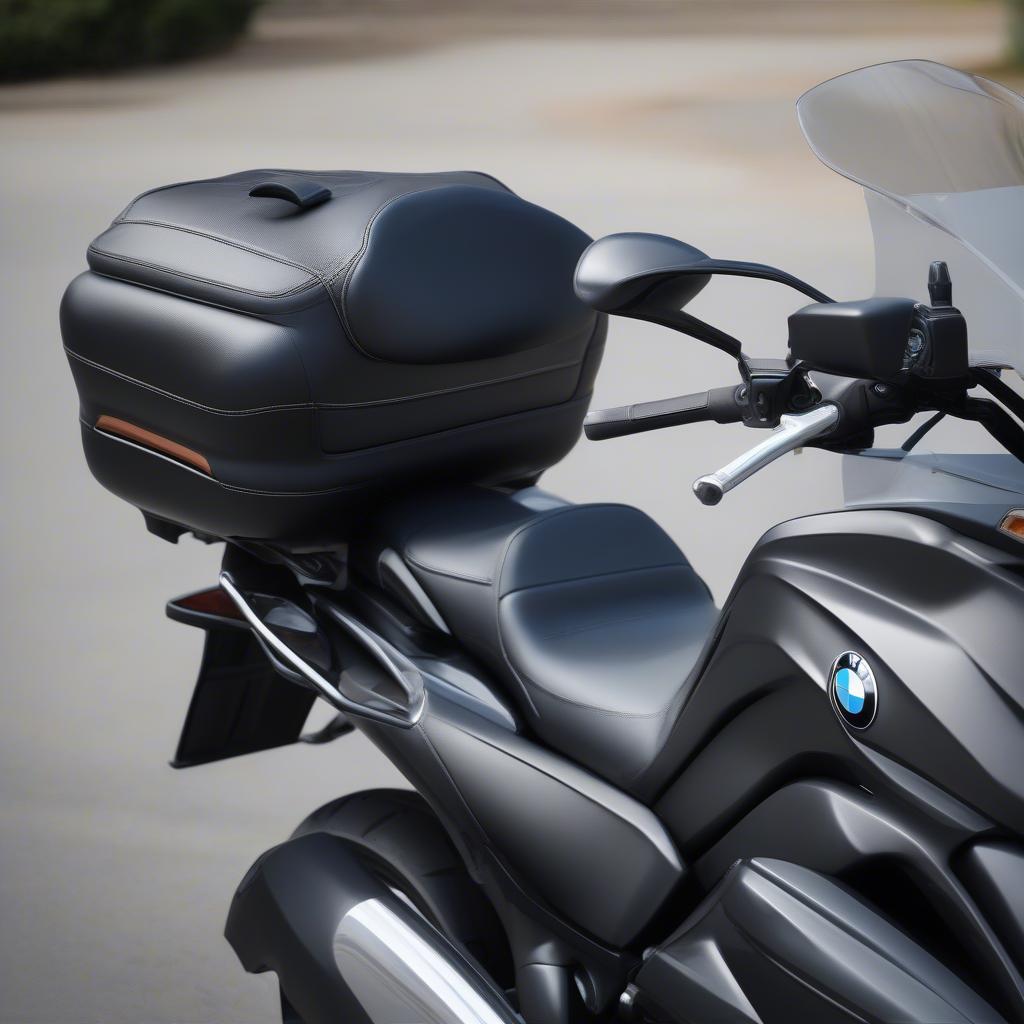 Tựa lưng BMW K1600B mang lại sự thoải mái và an toàn tối đa cho người lái