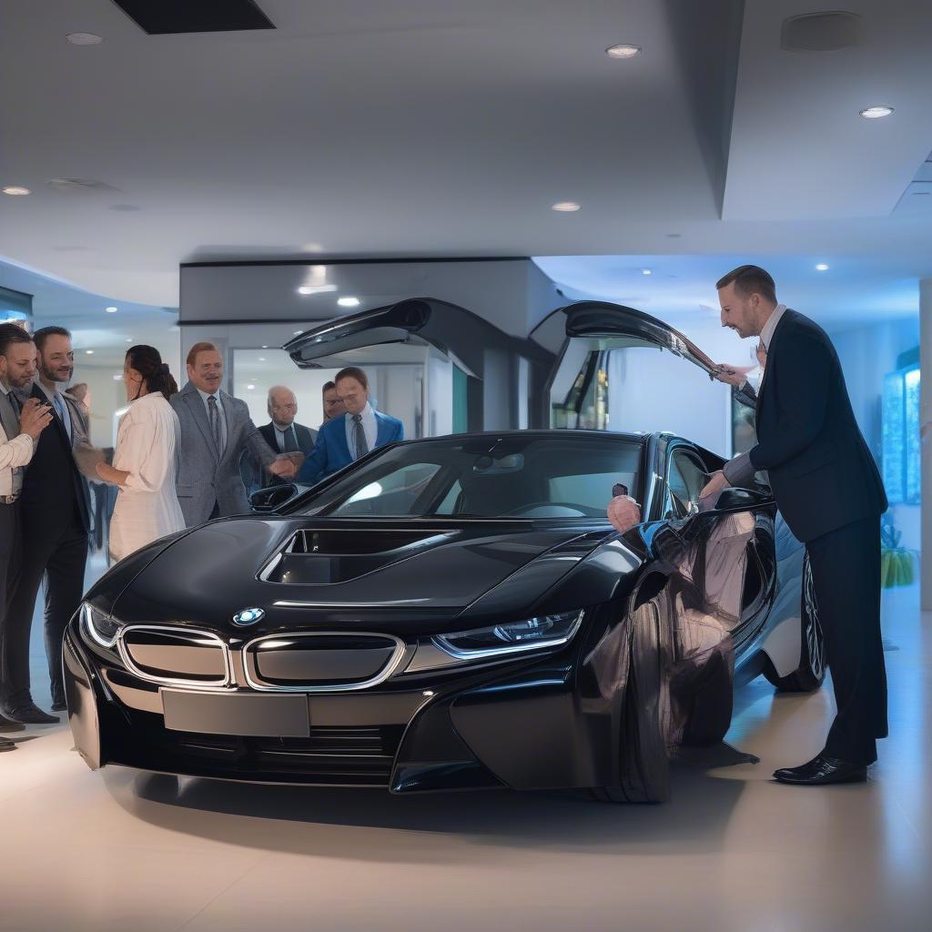 Tỷ phú mua BMW i8