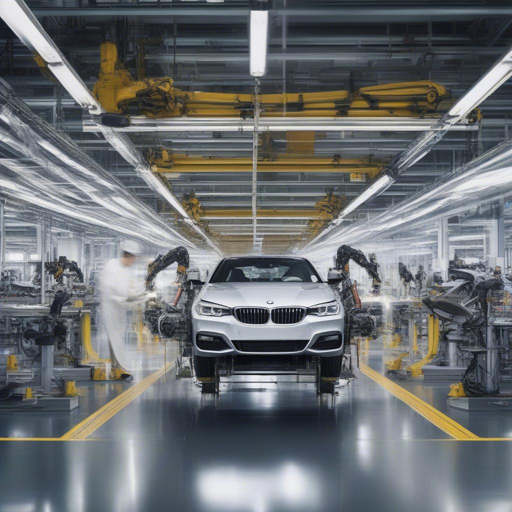 Ứng dụng của v nhôm BMW trong sản xuất ô tô