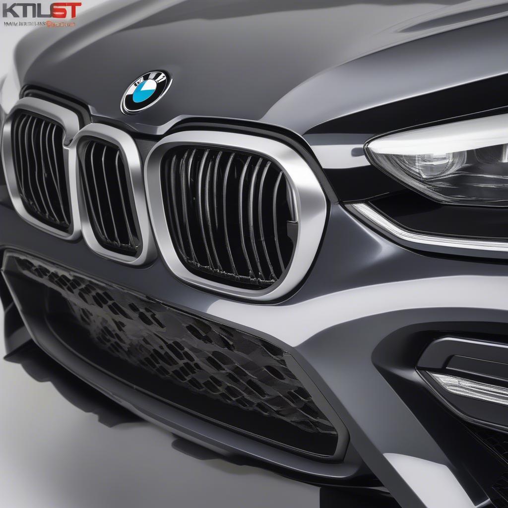 Vật liệu cao cấp của BMW X4 Grill