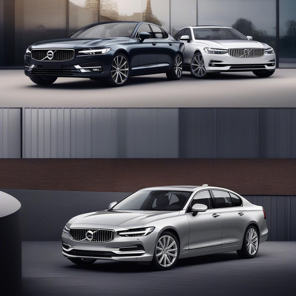 So sánh ngoại thất Volvo S90 và BMW 5 Series