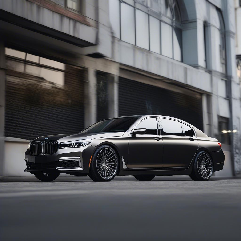 Vossen Wheels trên BMW 7 Series: Thiết kế tinh tế và sang trọng