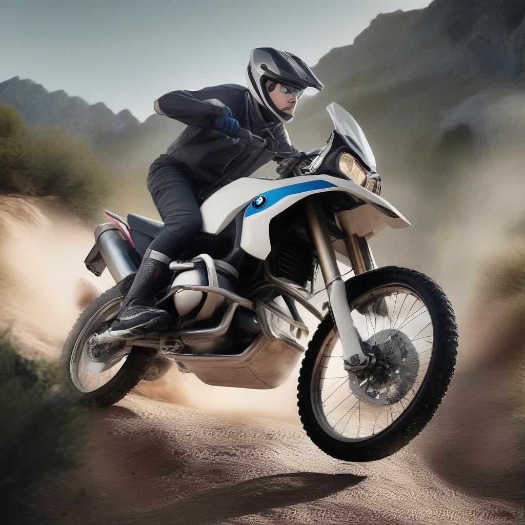 Xe Cross Bike BMW chinh phục địa hình off-road