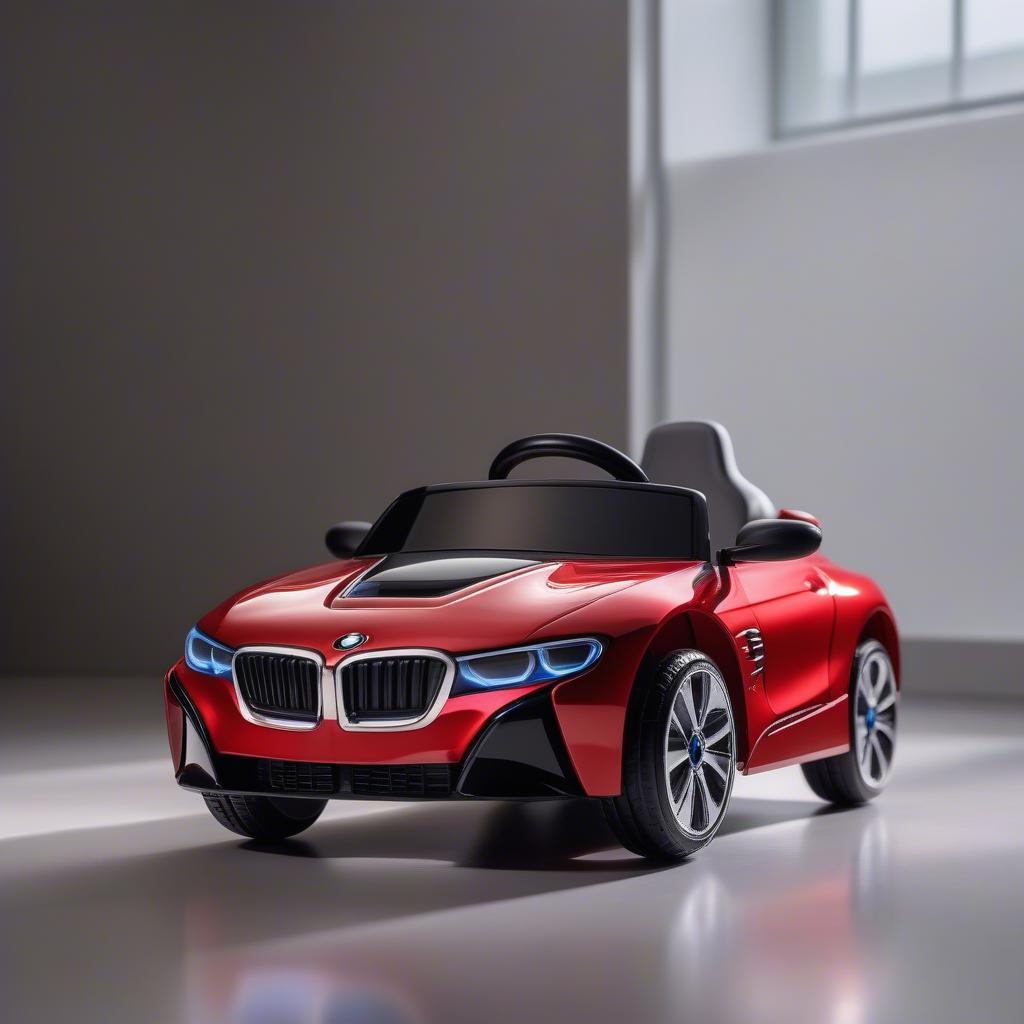 Xe điện trẻ em BMW màu đỏ - mẫu xe thể thao