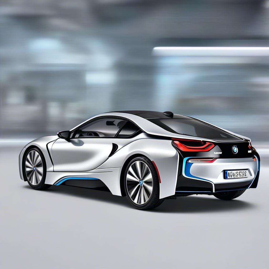 Xe điều khiển BMW i8 Rastar: Thiết kế tinh xảo