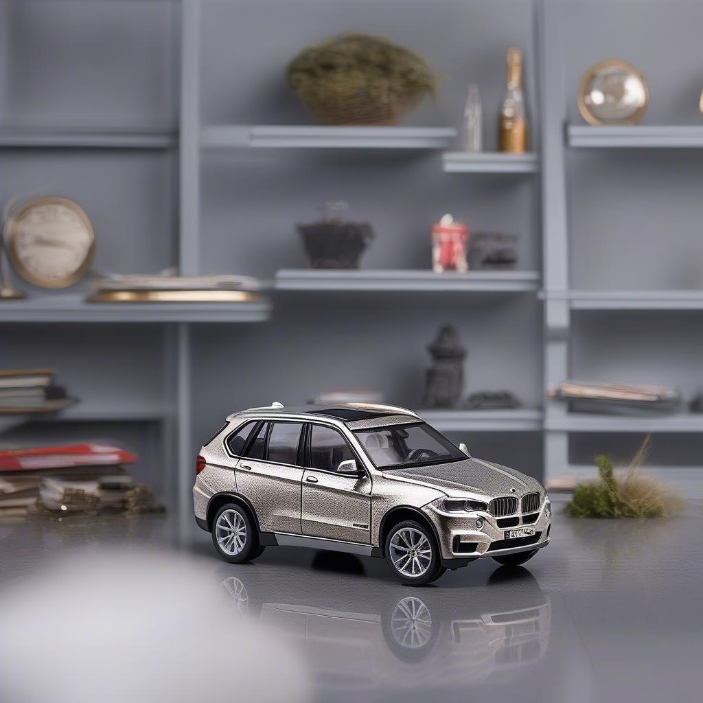 Mô hình xe đồ chơi BMW X5 tỉ lệ 1:18 chi tiết tinh xảo, màu sắc bắt mắt.